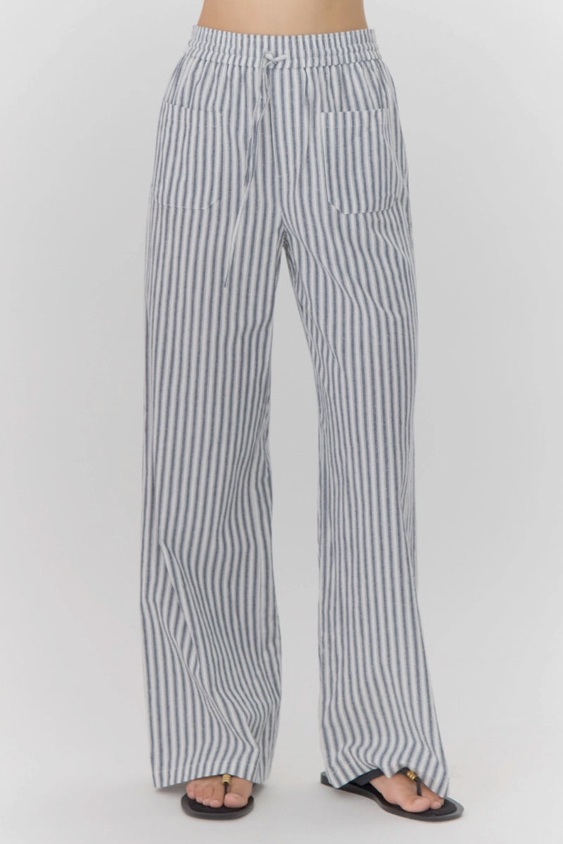 Hellen Stripe Pull On Pant
