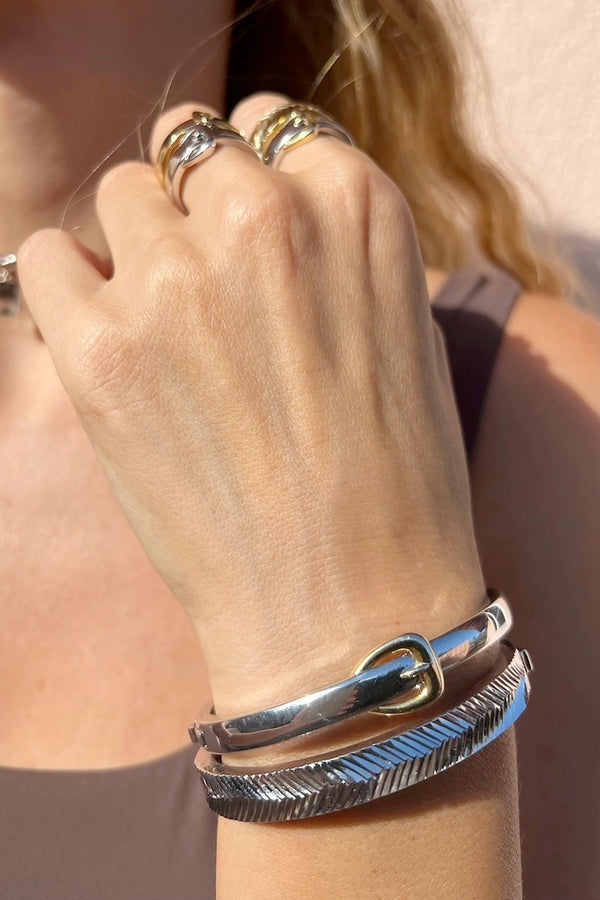 Hipster Belt Bangle - Duo