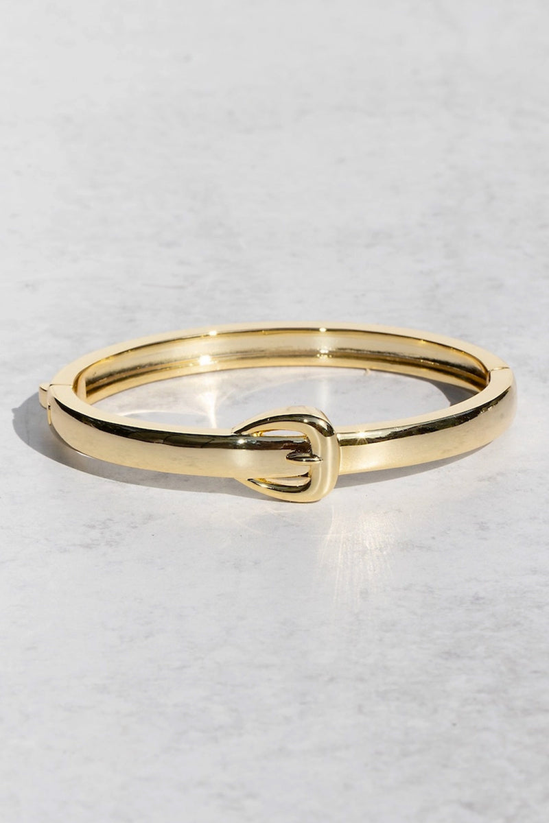 Hipster Belt Bangle - Gold
