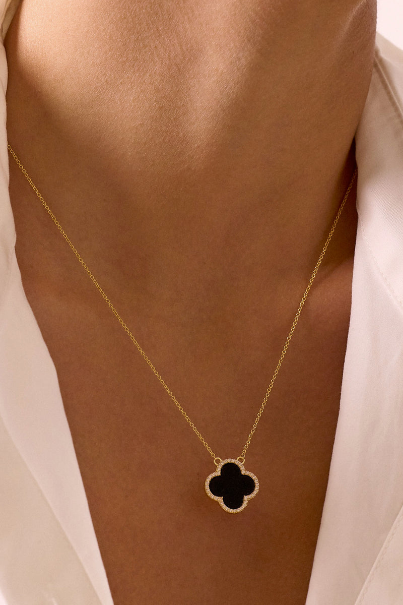 The Icon Necklace - Black