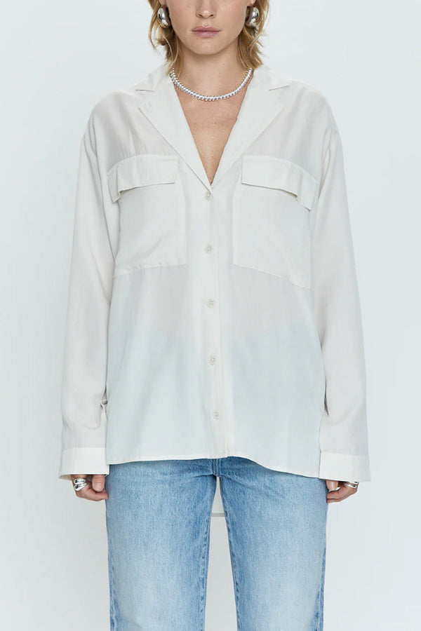 Irene Effortless Button Down Shirt