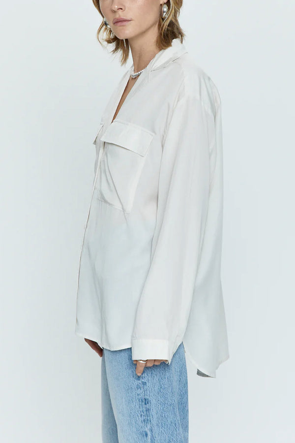 Irene Effortless Button Down Shirt