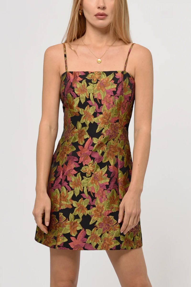 Jessie Jacquard Mini Dress