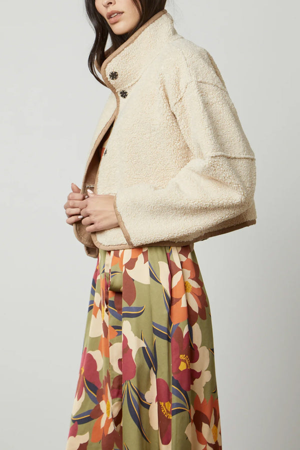Kelly Short Reversible Sherpa Jacket