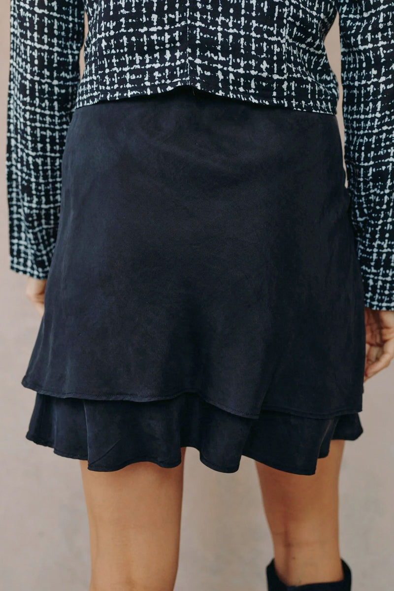 Layered Mini Skirt