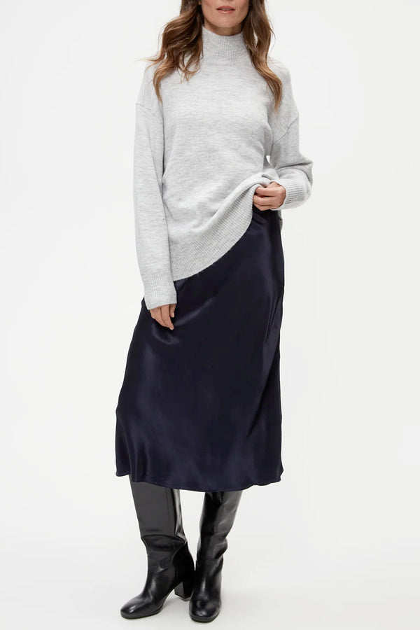 Leila Bias Midi Skirt
