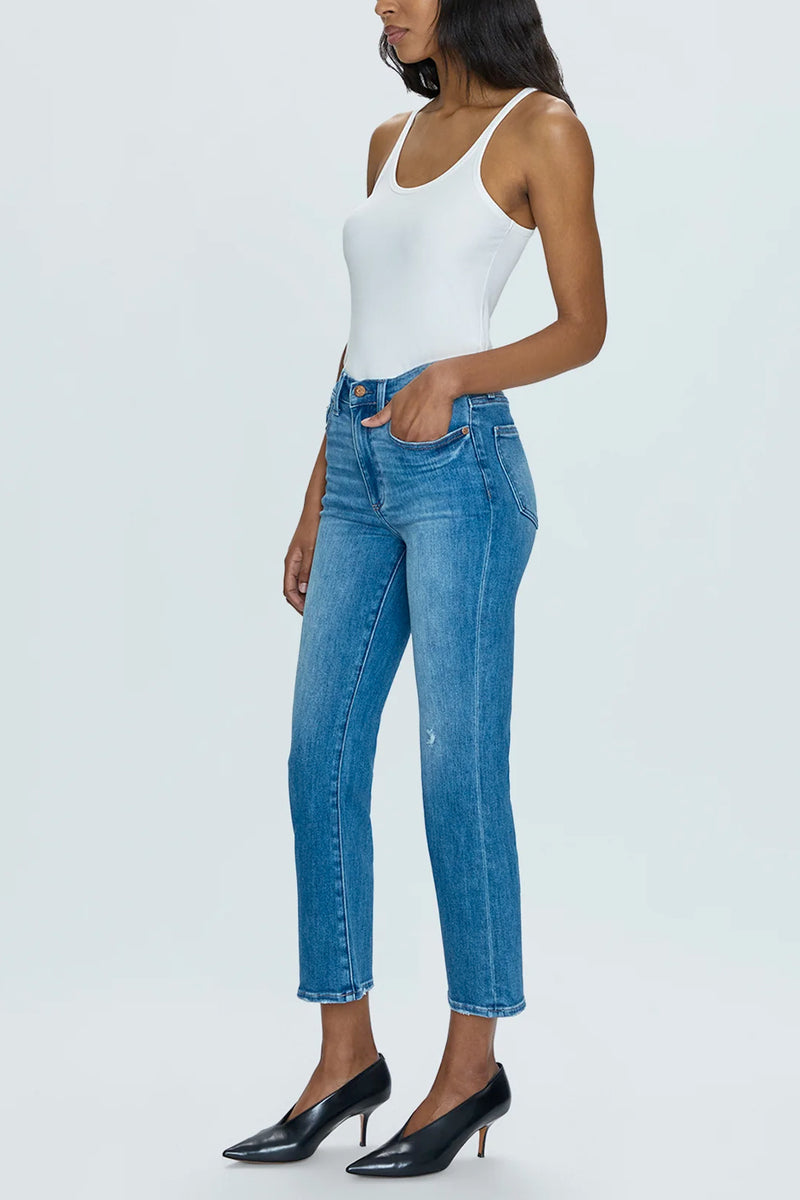 Lennon High Rise Cropped Boot