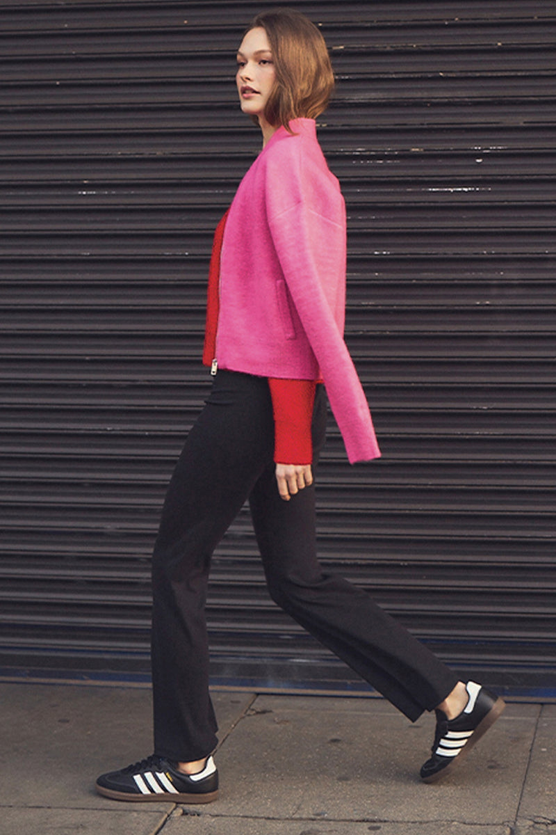 Lidia Cropped Bomber Jacket