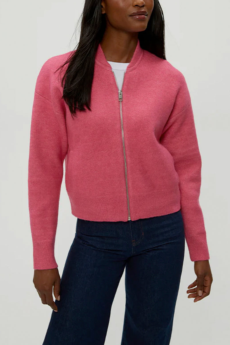 Lidia Cropped Bomber Jacket