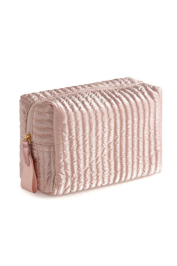 Logan Quilted Large Cosmetic Pouch
