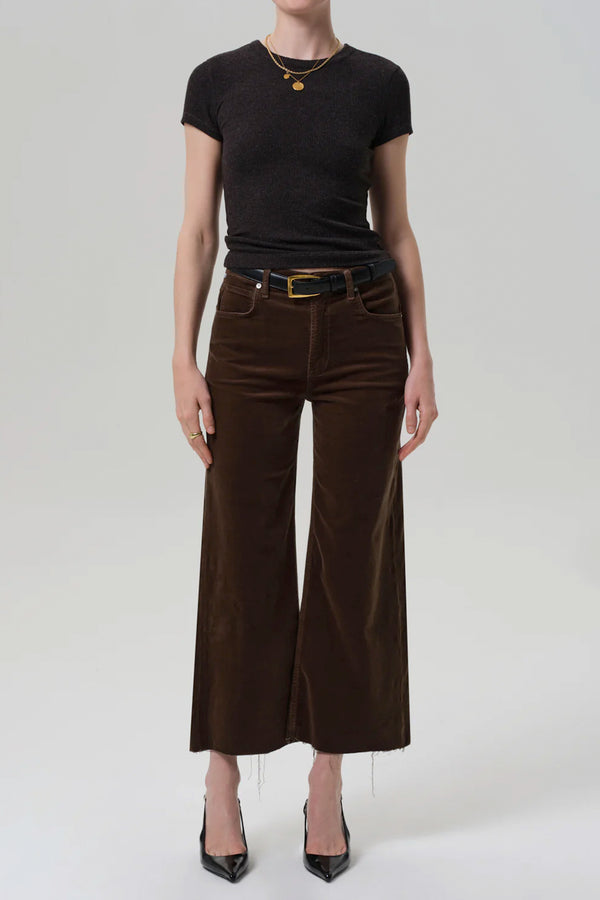 Lyra Wide Leg Crop Corduroy