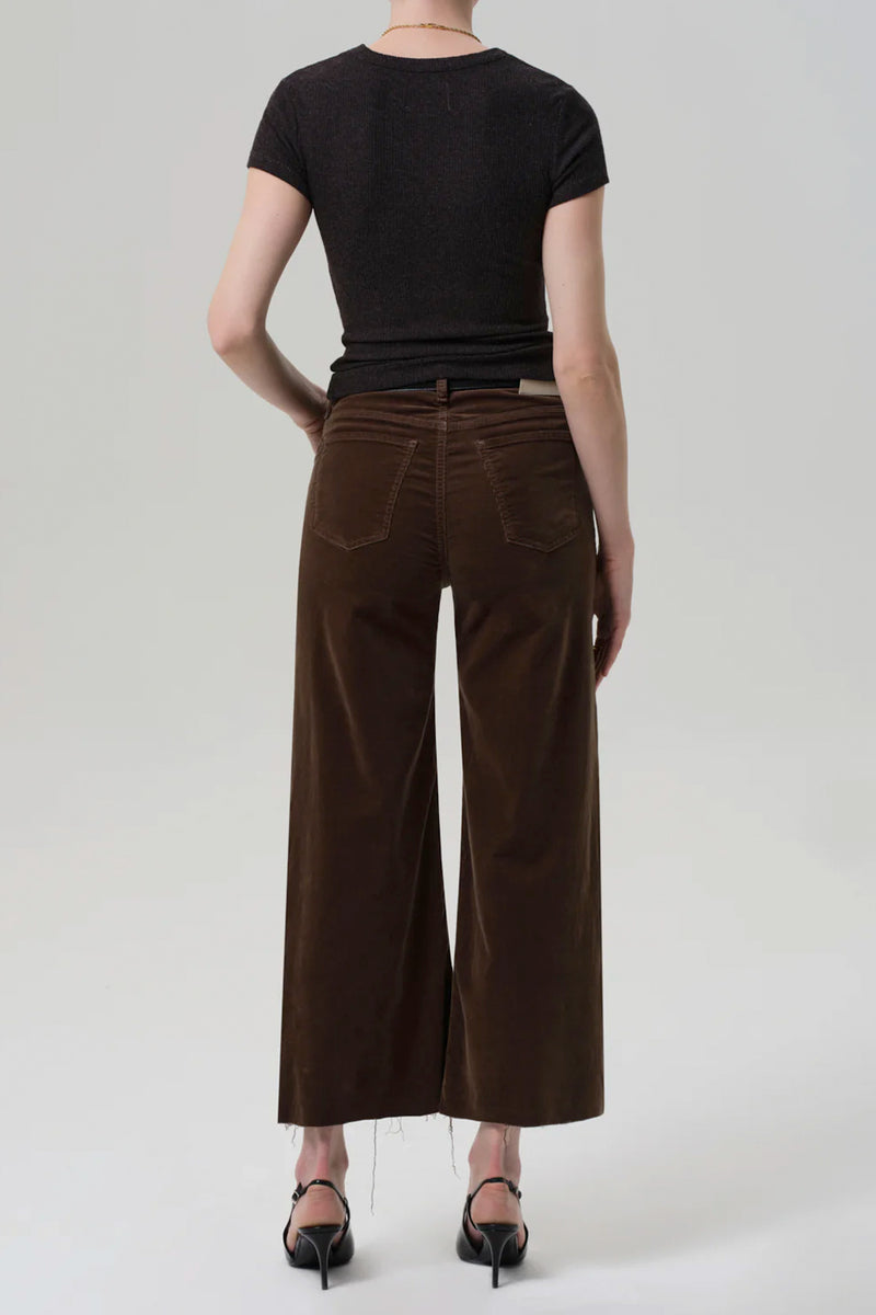 Lyra Wide Leg Crop Corduroy