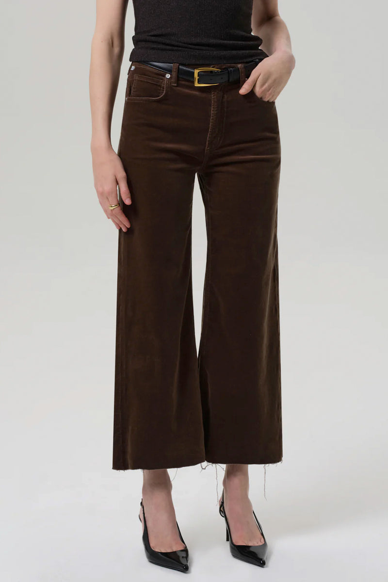 Lyra Wide Leg Crop Corduroy