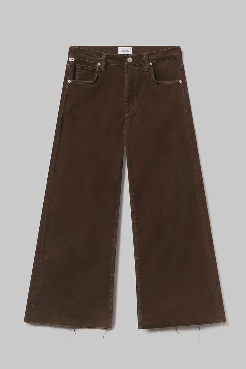 Lyra Wide Leg Crop Corduroy