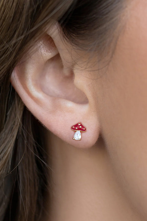 Magical Mushroom Studs