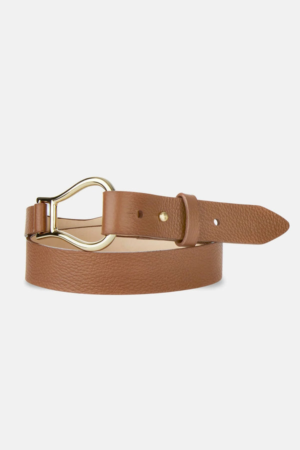 Mikah Pebbled Belt