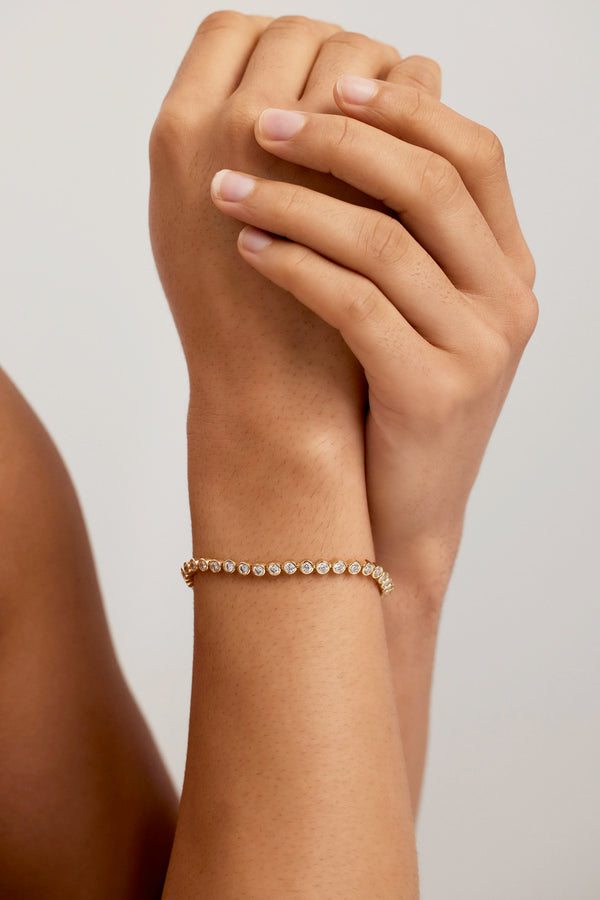 Mini Jewel Bracelet - Gold