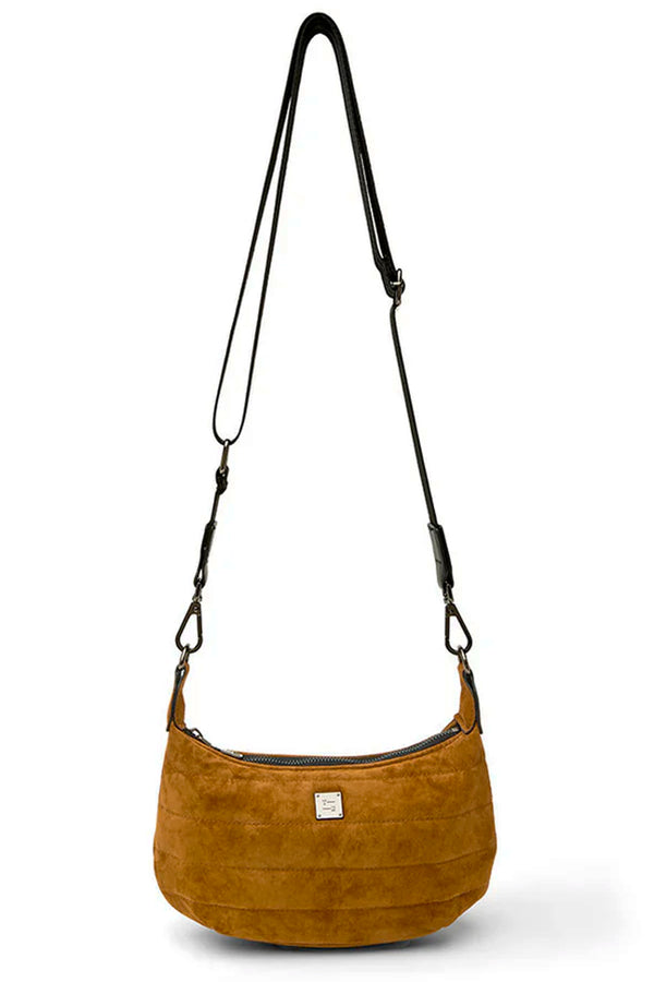 Mini Moon Convertible Shoulder Bag - Luxe Suede