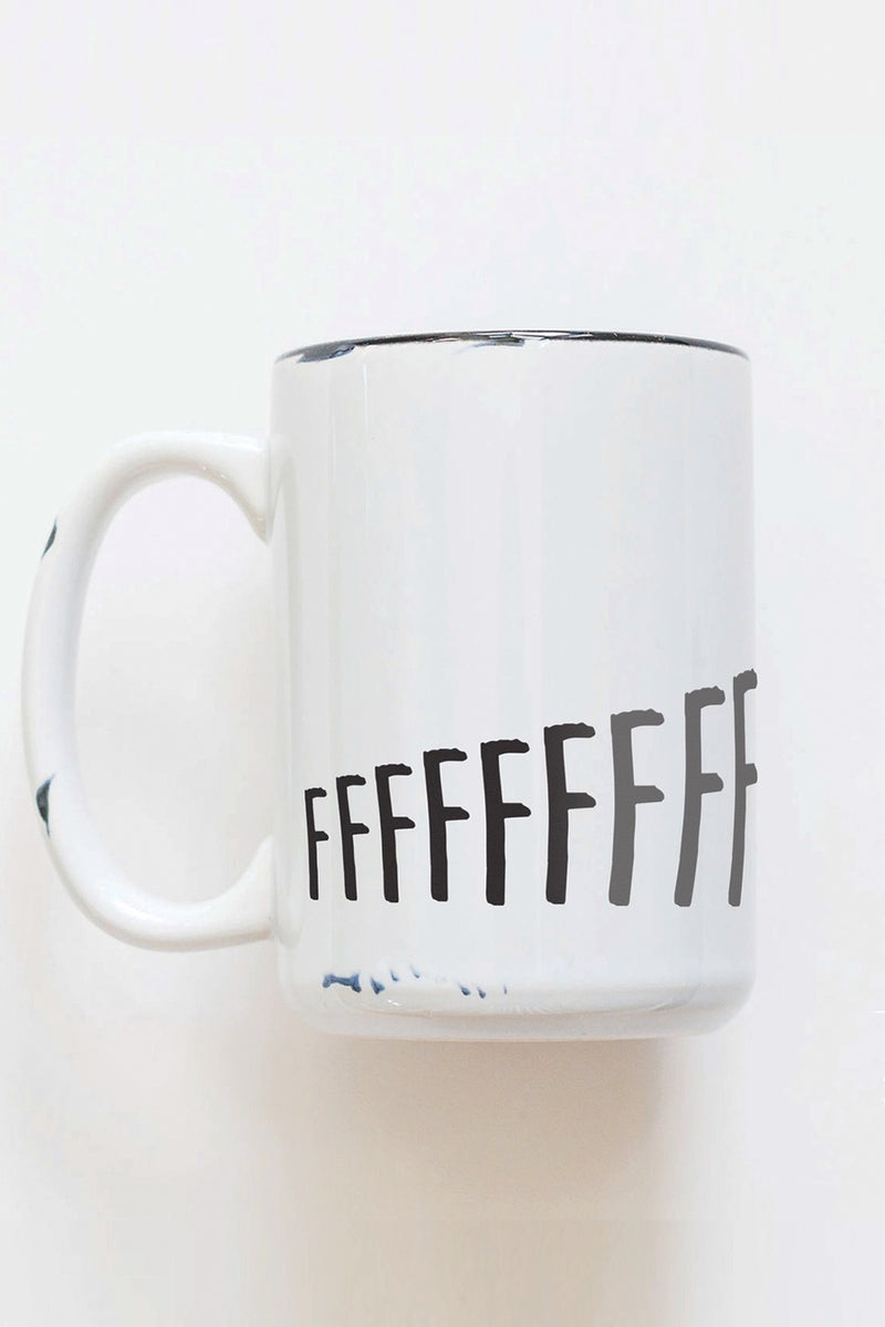 Fffffuck Ceramic Mug - 2 colors