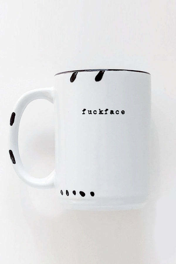 Fuckface Ceramic Mug - 2 colors