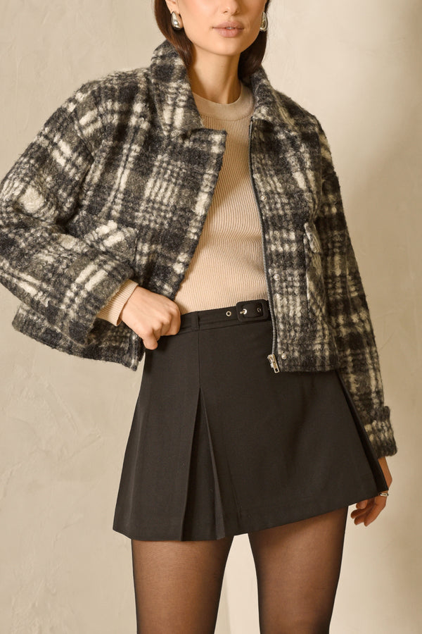 Nate Zip Front Cozy Jacket