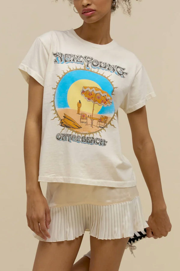 Neil Young On the Beach Tour Tee