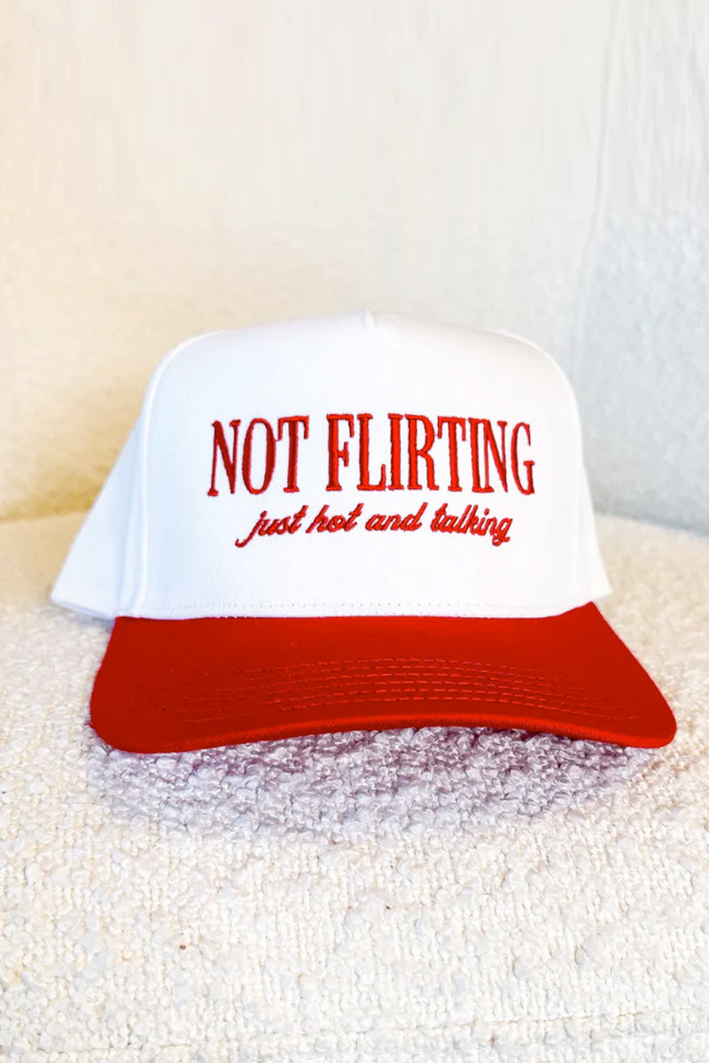 Not Flirting Hat
