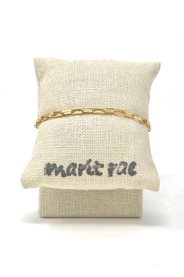 Paperclip Chain Bracelet