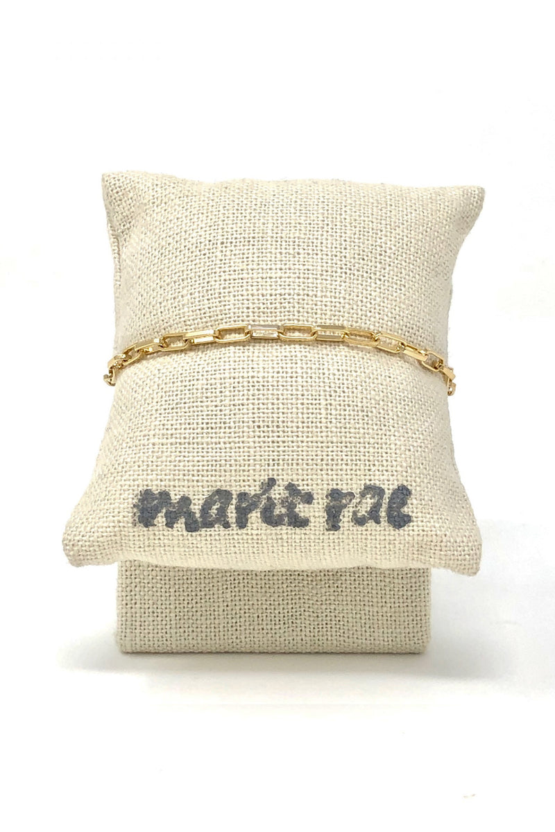 Paperclip Chain Bracelet