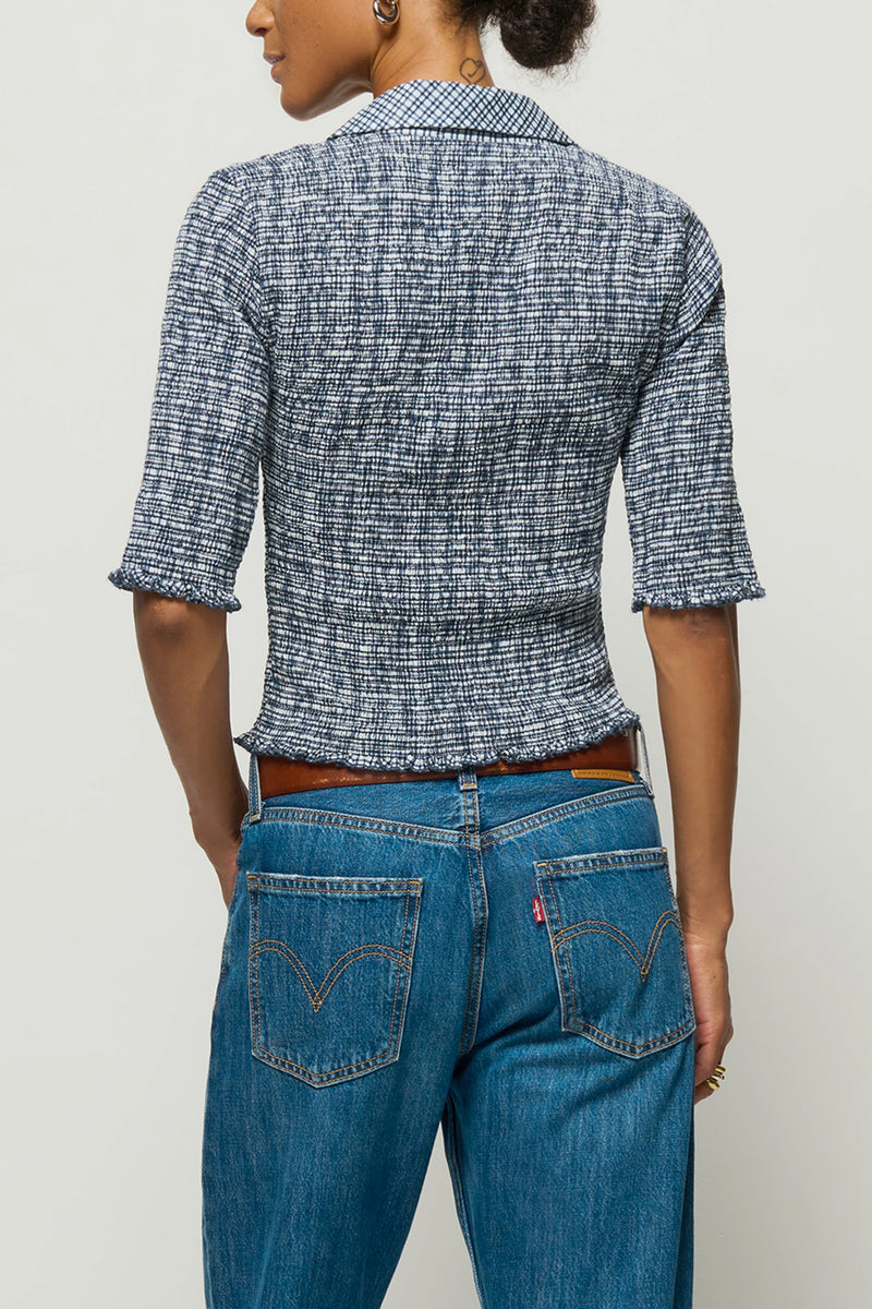 Peggy Smocked Top
