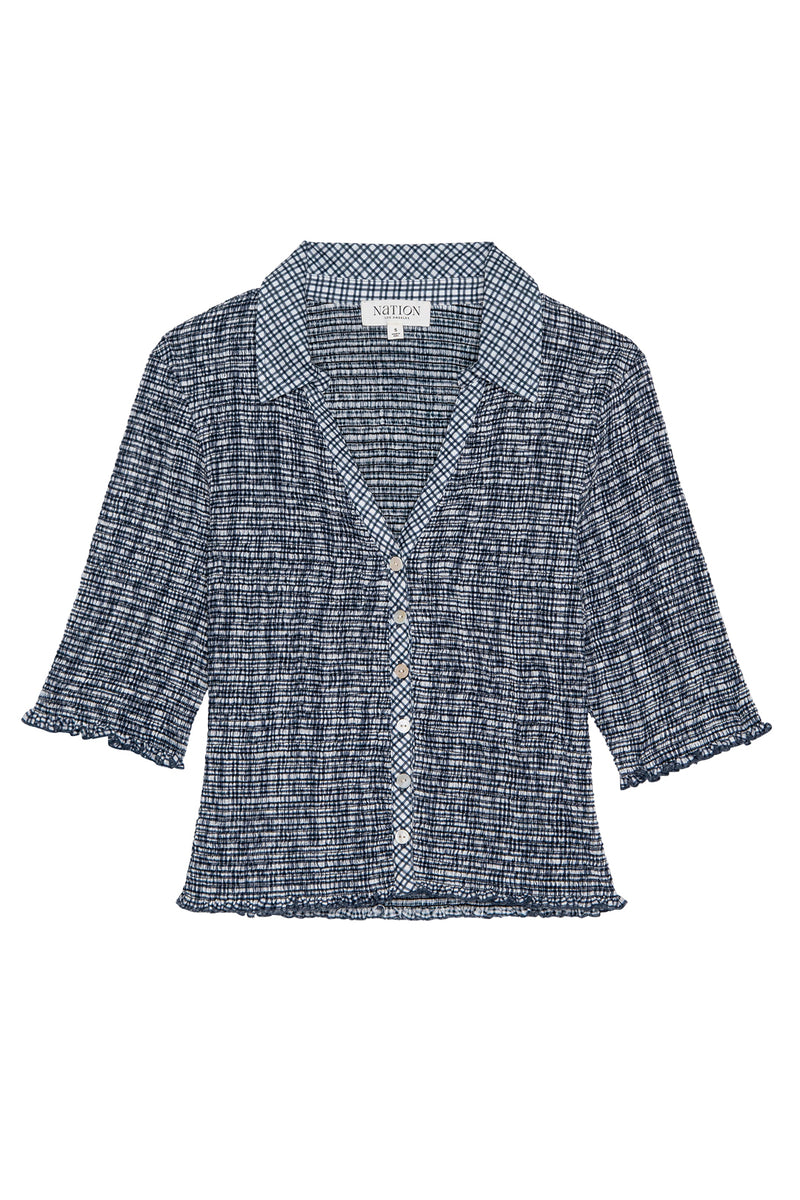 Peggy Smocked Top