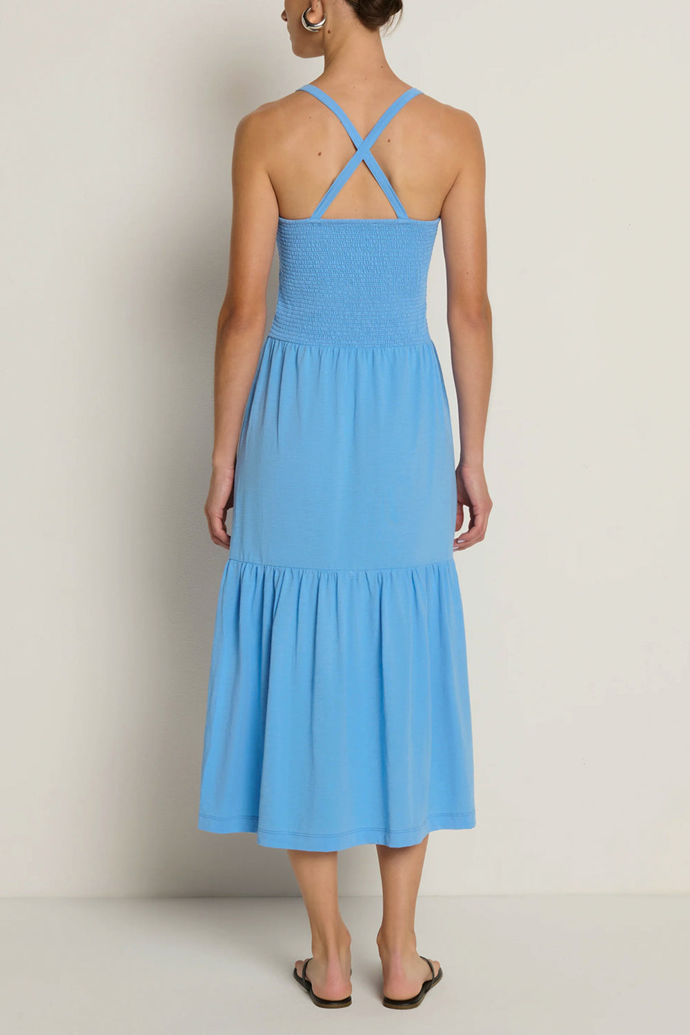 Penelope Smocked Midi Dress – Pinkadot