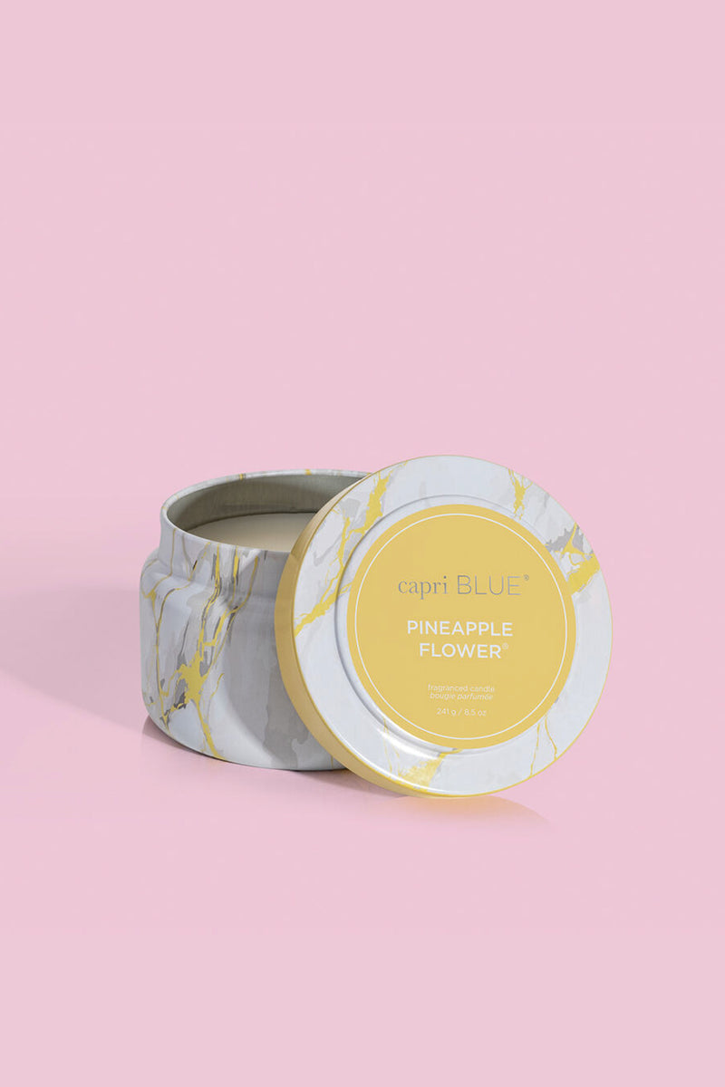 Modern Marble Travel Tin Candles - Assorted Scents