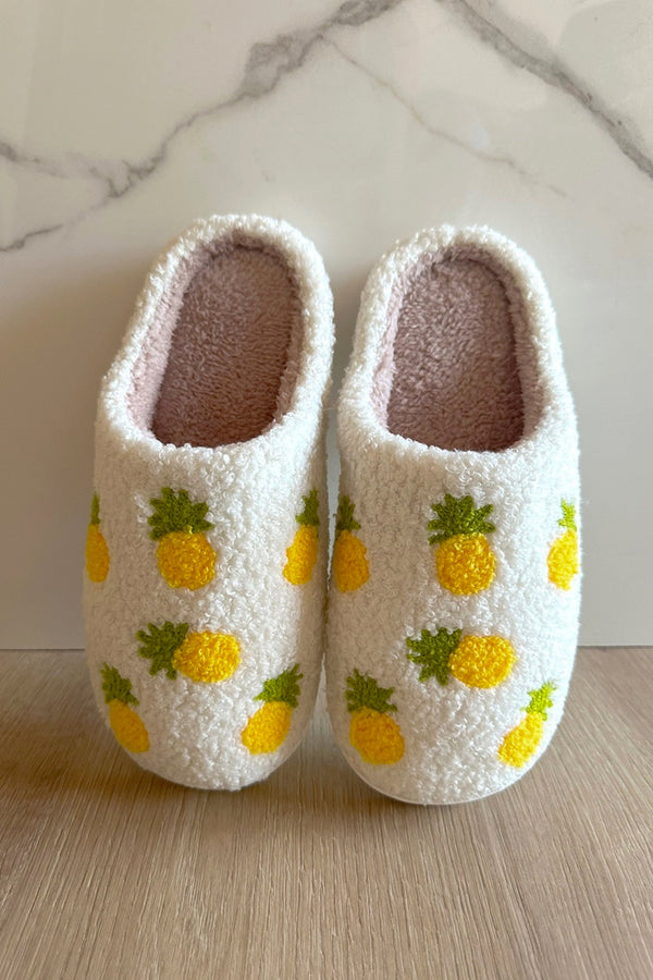 Cozy Pineapple Slippers