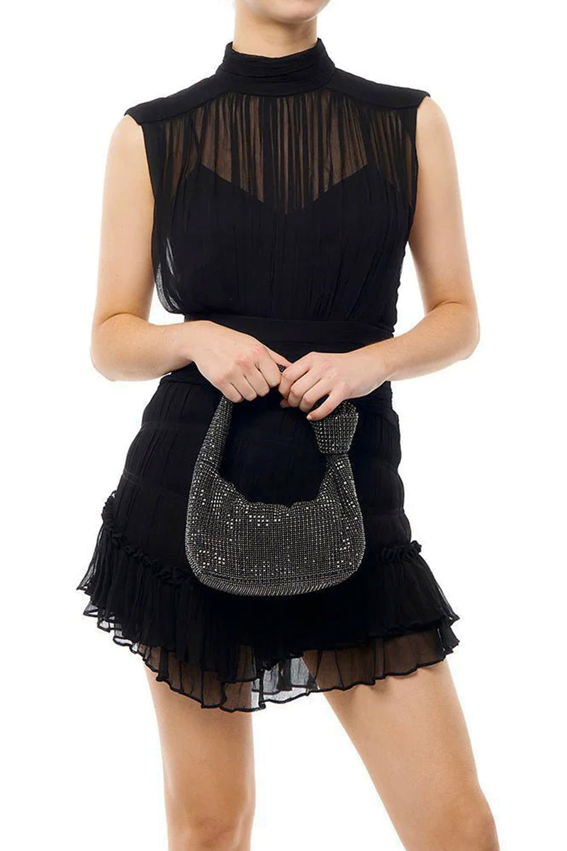 Polly Crystal Shoulder Bag