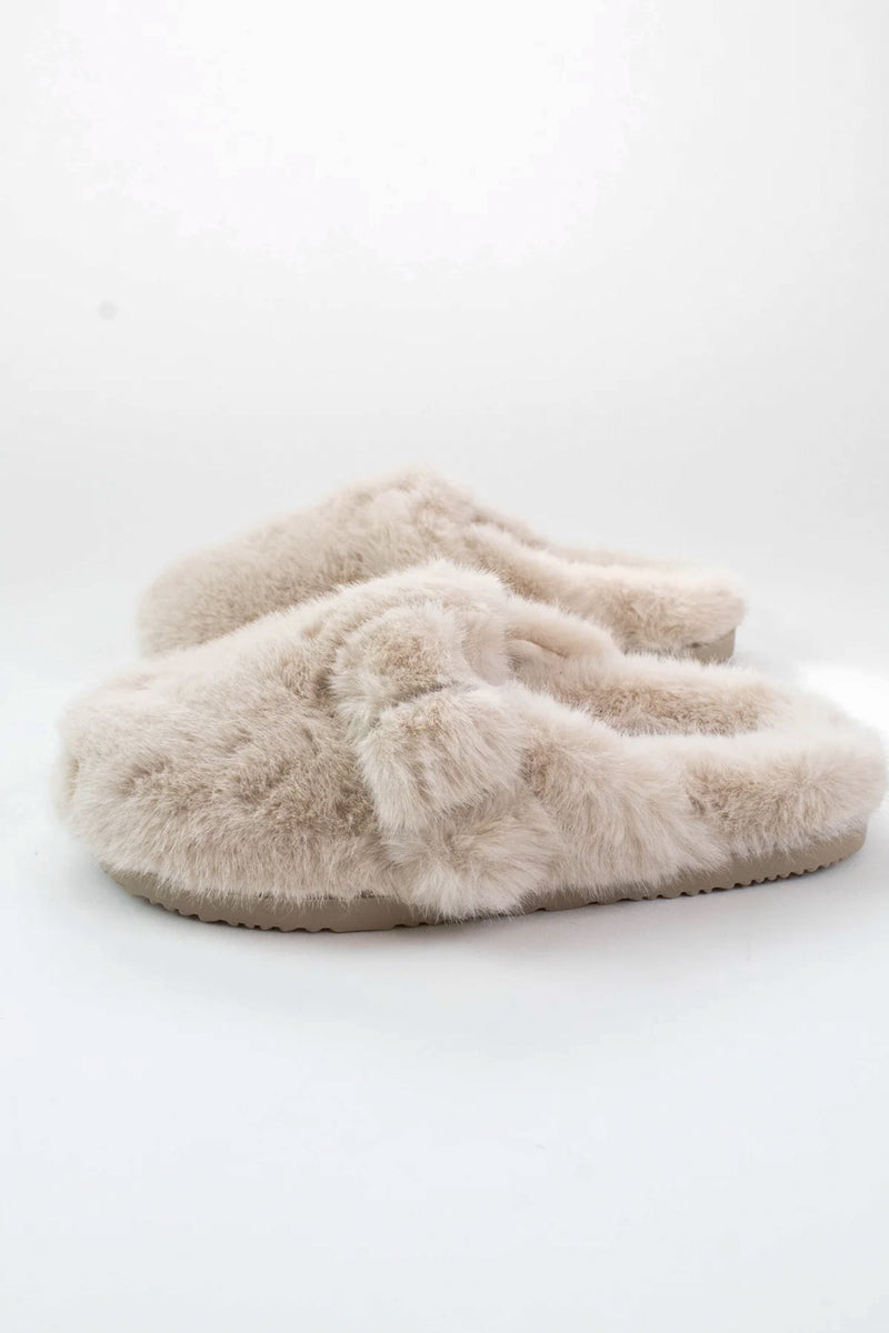 Portland Faux Fur Slippers