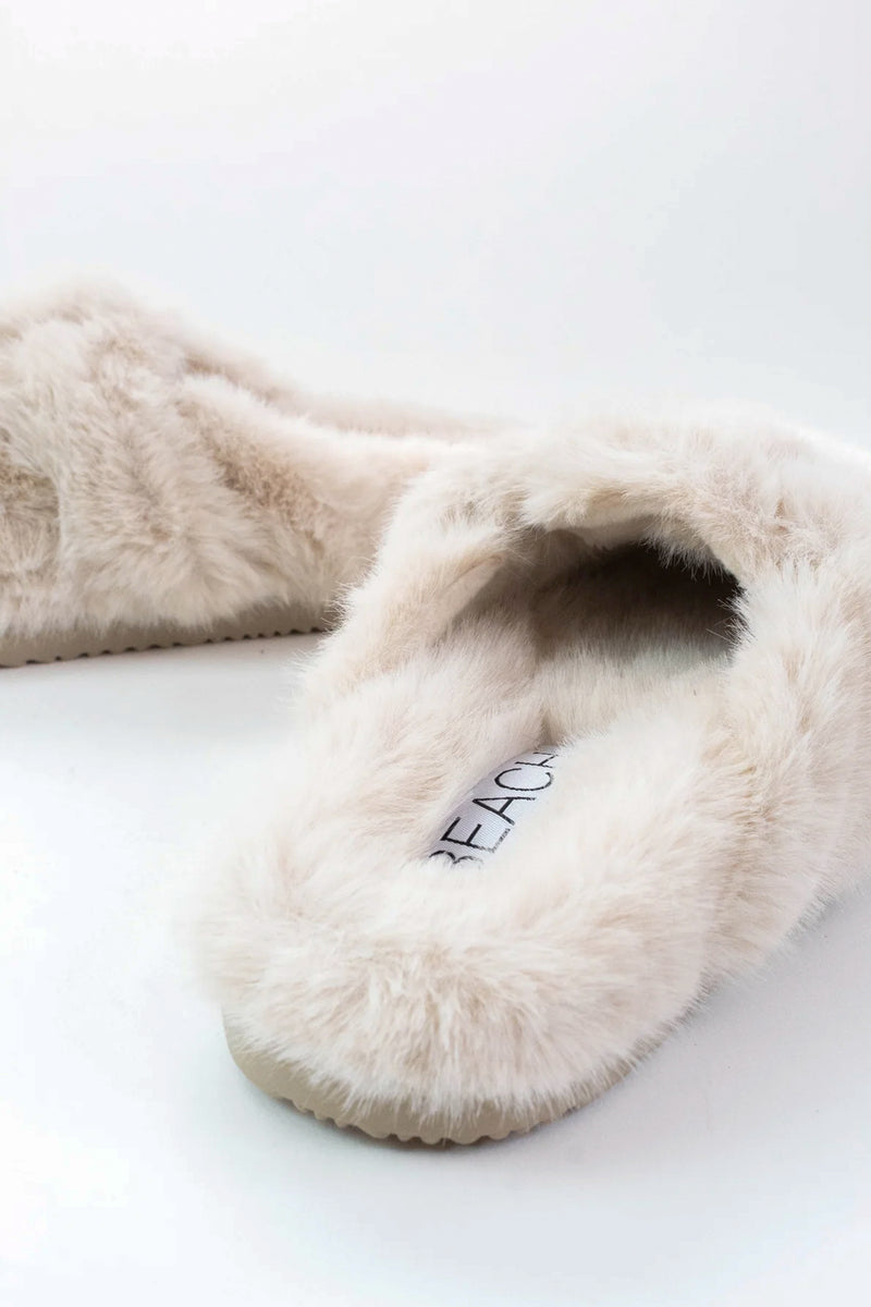 Portland Faux Fur Slippers