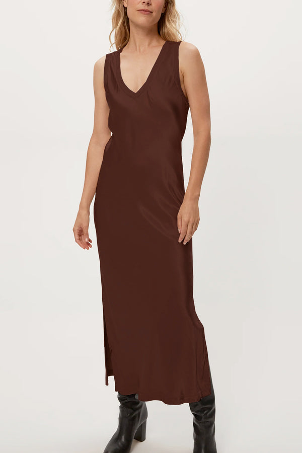 Randi V-Neck Midi Dress