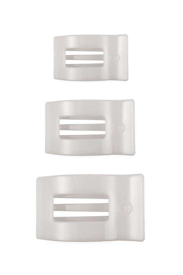Flat Rectangle Coconut Clip - 3 sizes