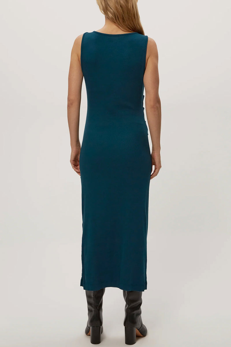 Reign Knife Neck Midi Dress