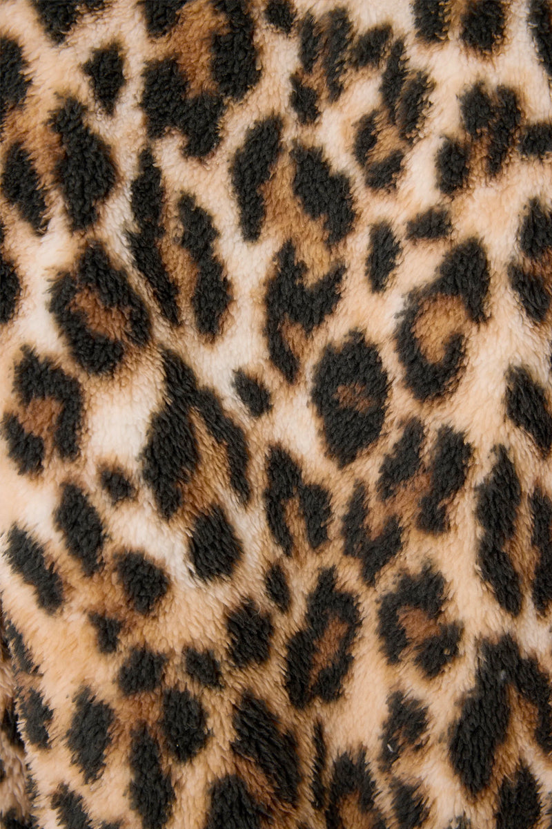Holiday Dreams Leopard Print Robe
