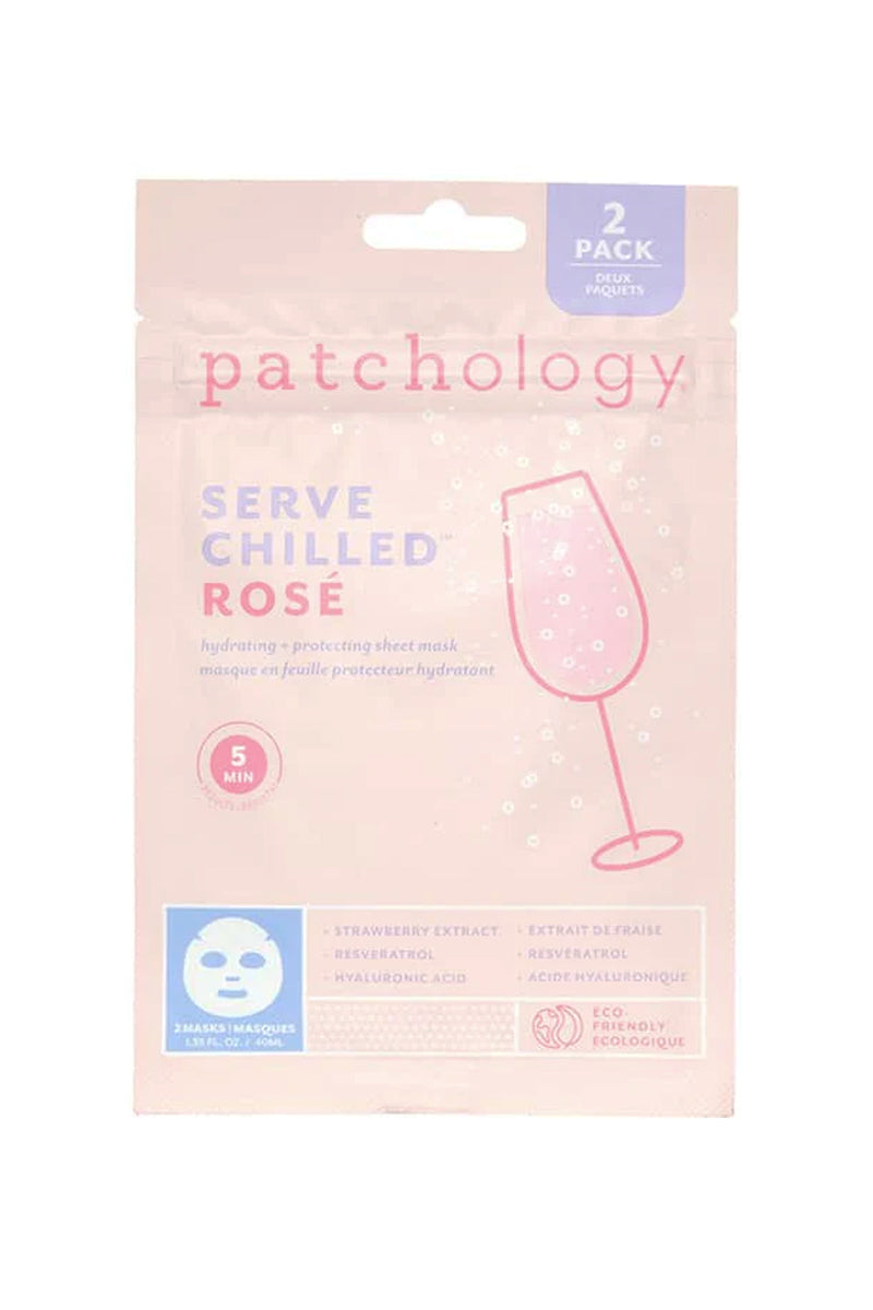 Serve Chilled Rosé Sheet Mask - 2-Pack