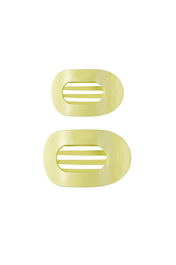 Flat Round Aloe There Clip - 2 sizes