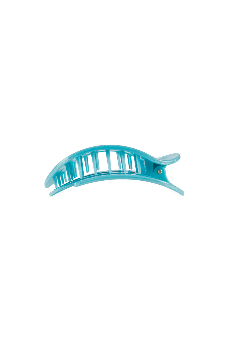 Flat Round Blue Seas Clip - 2 sizes