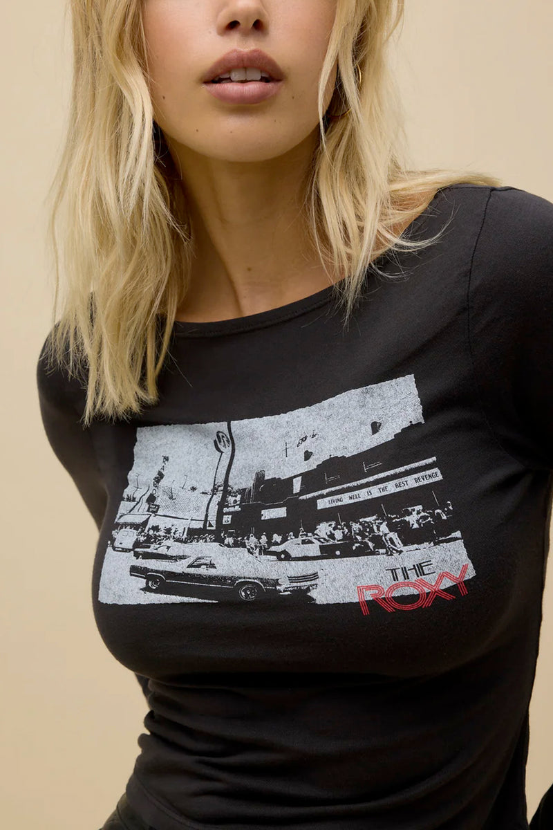 The Roxy Photo Boatneck Long Sleeve