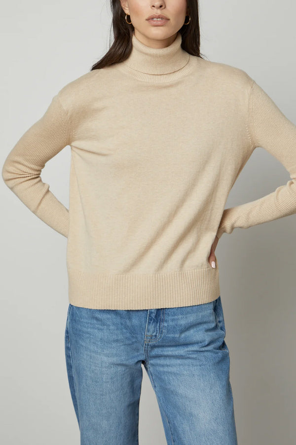 Sally Mock Neck Sweater