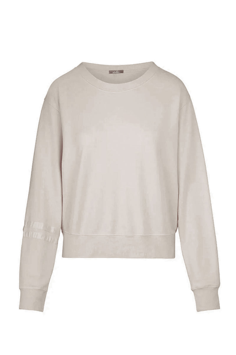 Sammie French Terry Sweatshirt with Satin Stripes - Assorted Colors