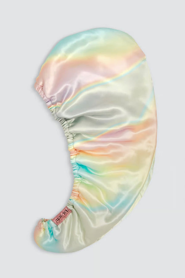Satin Wrapped Hair Towel