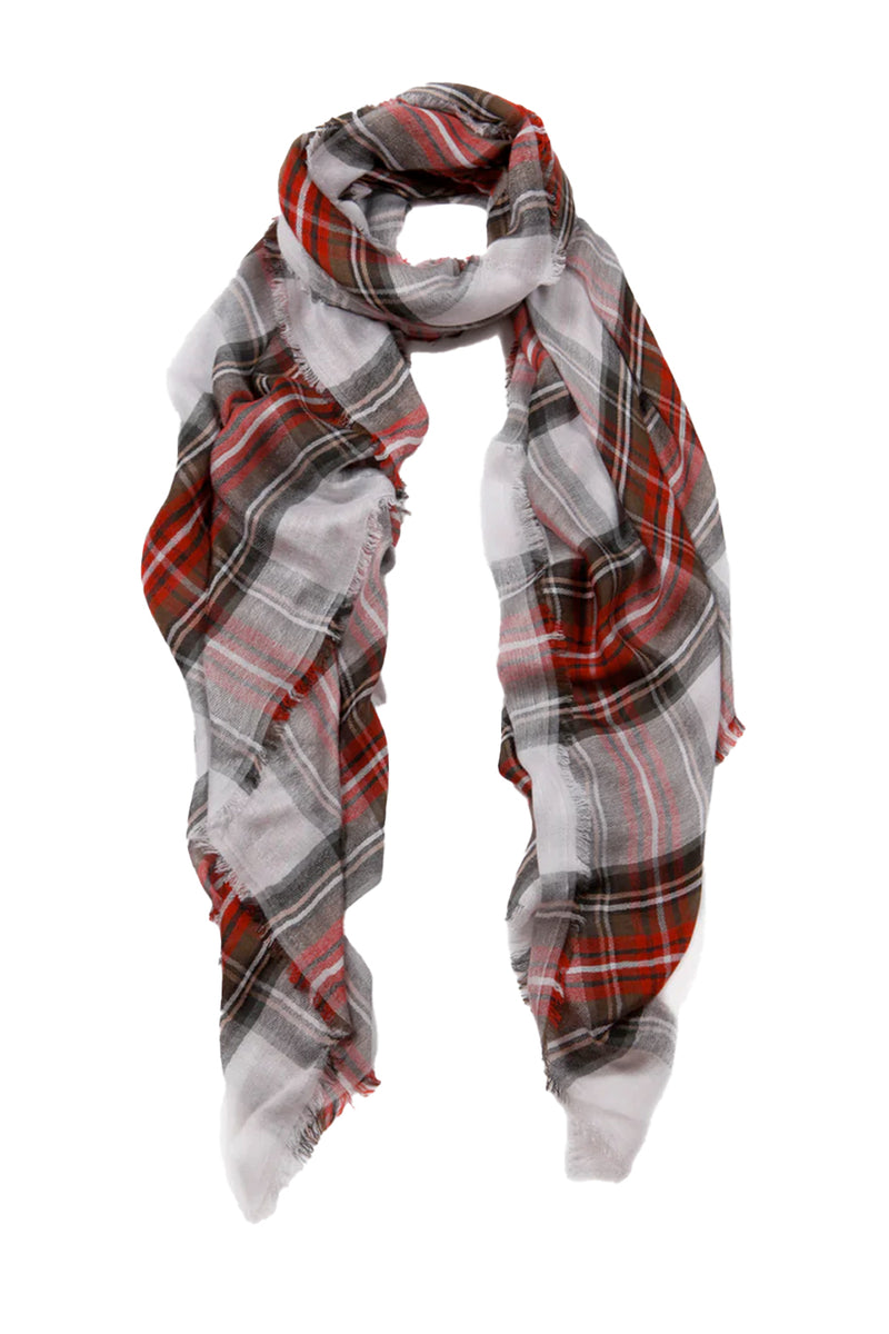 Cashmere Scottish Tartan Plaid Scarf - Assorted Colors