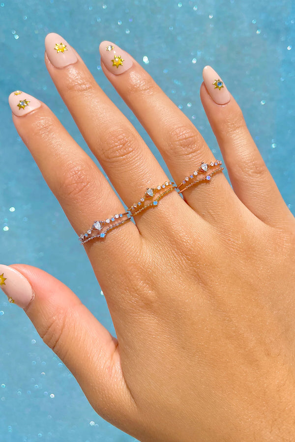Sea Me in a Crown Ring